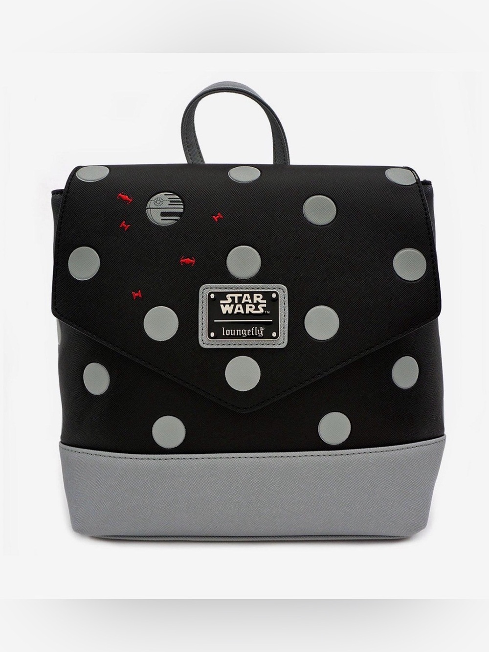 Loungefly Star Wars Death Star Polka dot mini backpack
